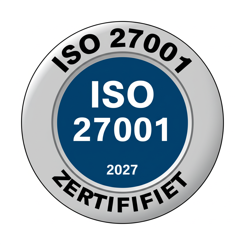 ISO 27001 Zertifiziert Siegel